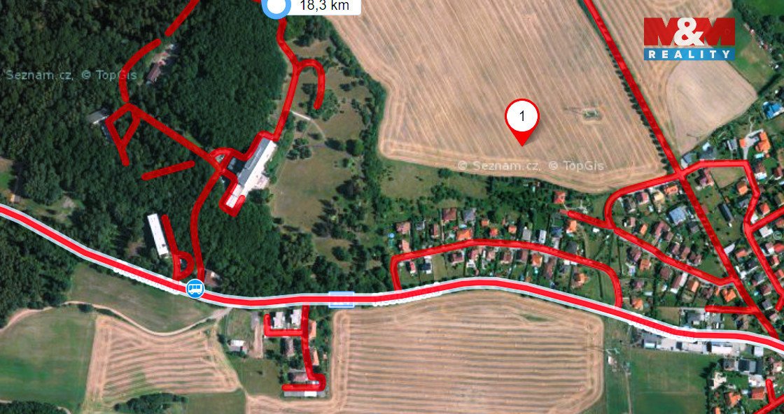 Prodej pole, 8698 m², Dobříš