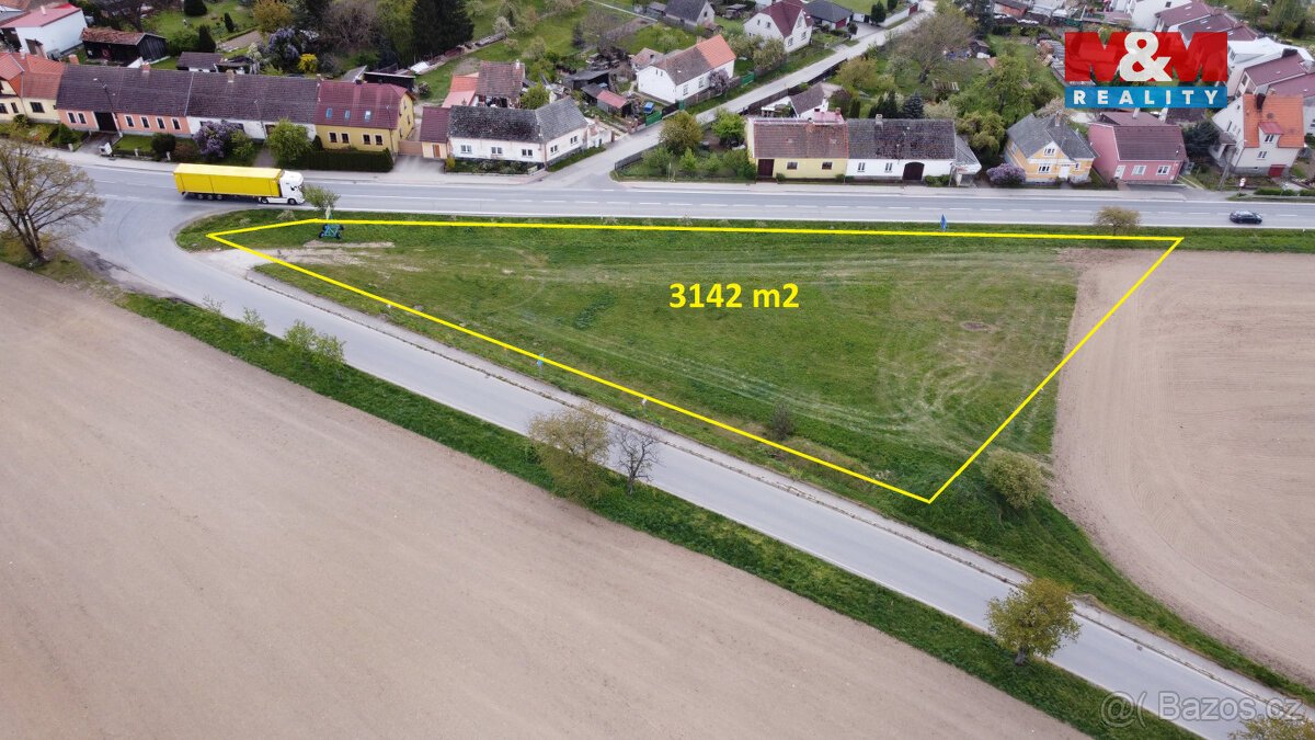 Prodej komerčního pozemku, 3142 m², Záhoří