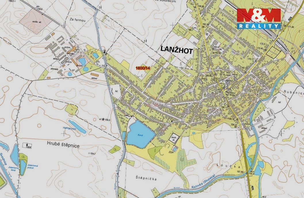 Prodej pole, 163 m², Lanžhot