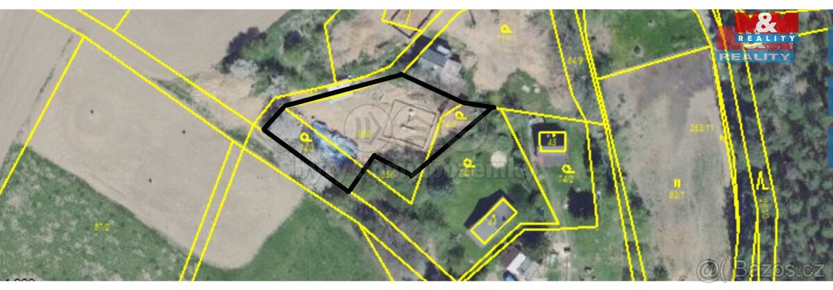 Prodej pozemku k bydlení, 787 m², Drevníky