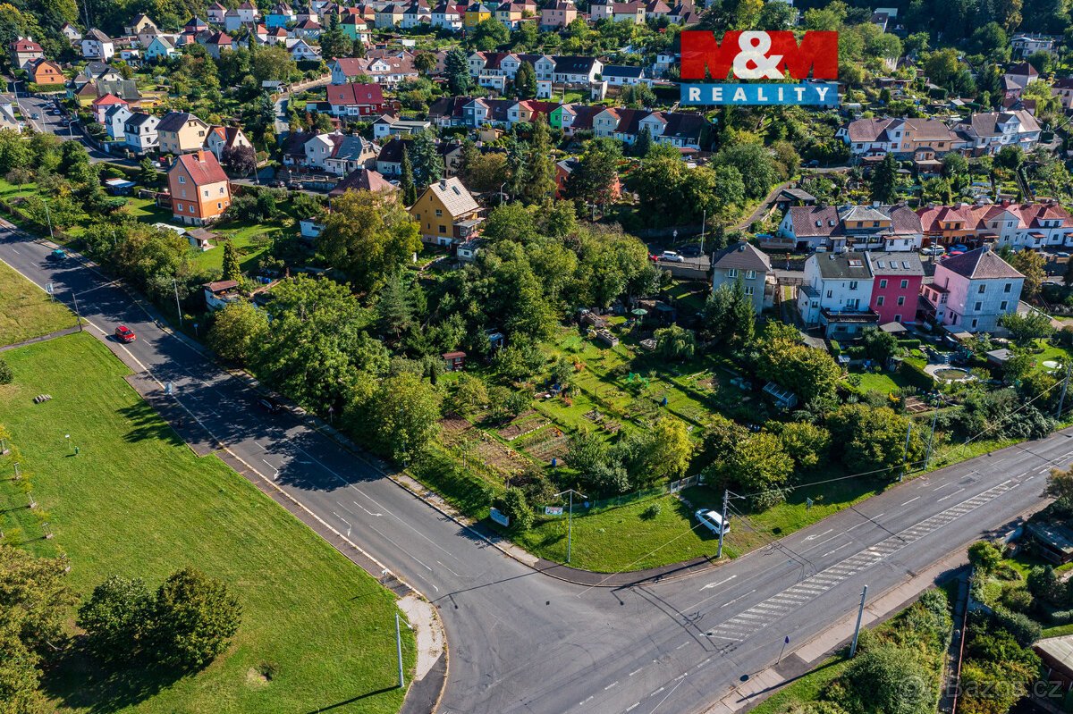 Prodej pozemků k bydlení, 2619 m², Ústí nad Labem - Střekov