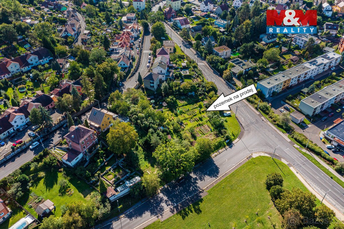 Prodej pozemků k bydlení, 2619 m², Ústí nad Labem - Střekov