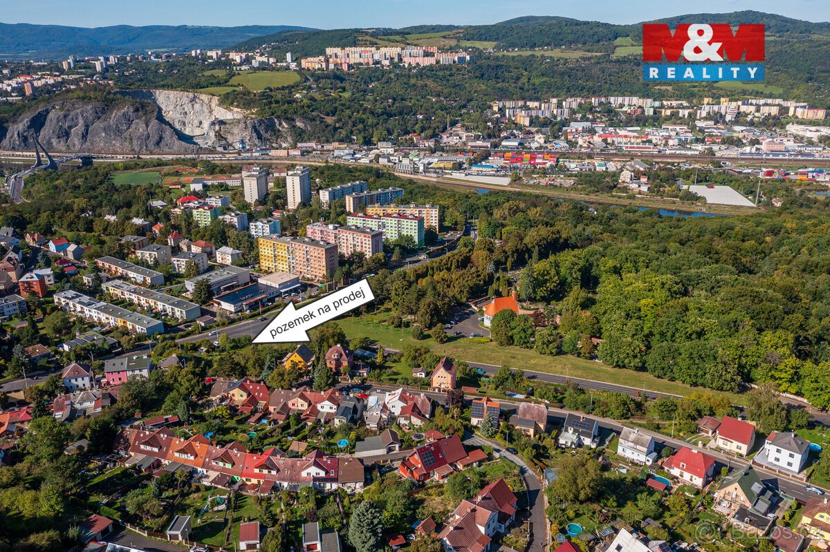Prodej pozemků k bydlení, 2619 m², Ústí nad Labem - Střekov