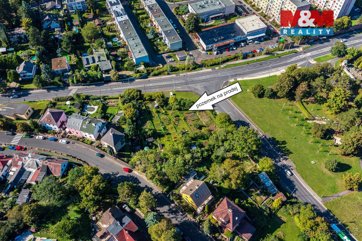 Prodej pozemků k bydlení, 2619 m², Ústí nad Labem - Střekov