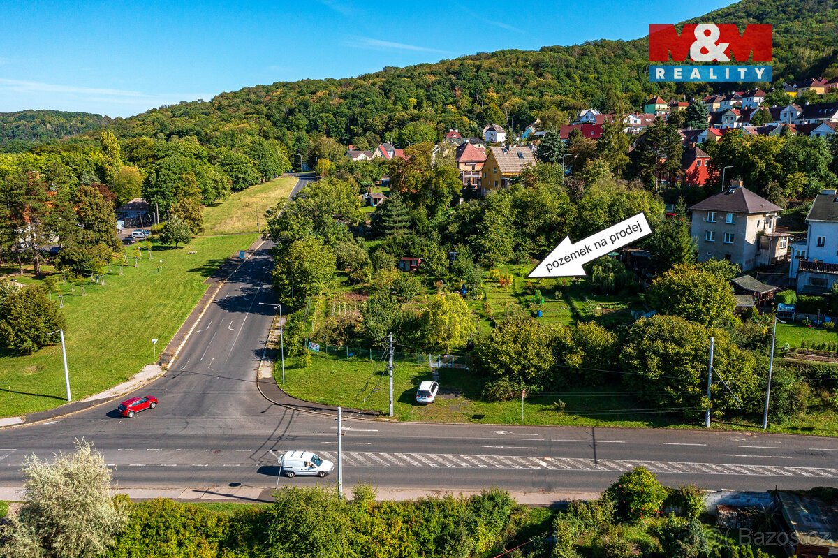 Prodej pozemků k bydlení, 2619 m², Ústí nad Labem - Střekov