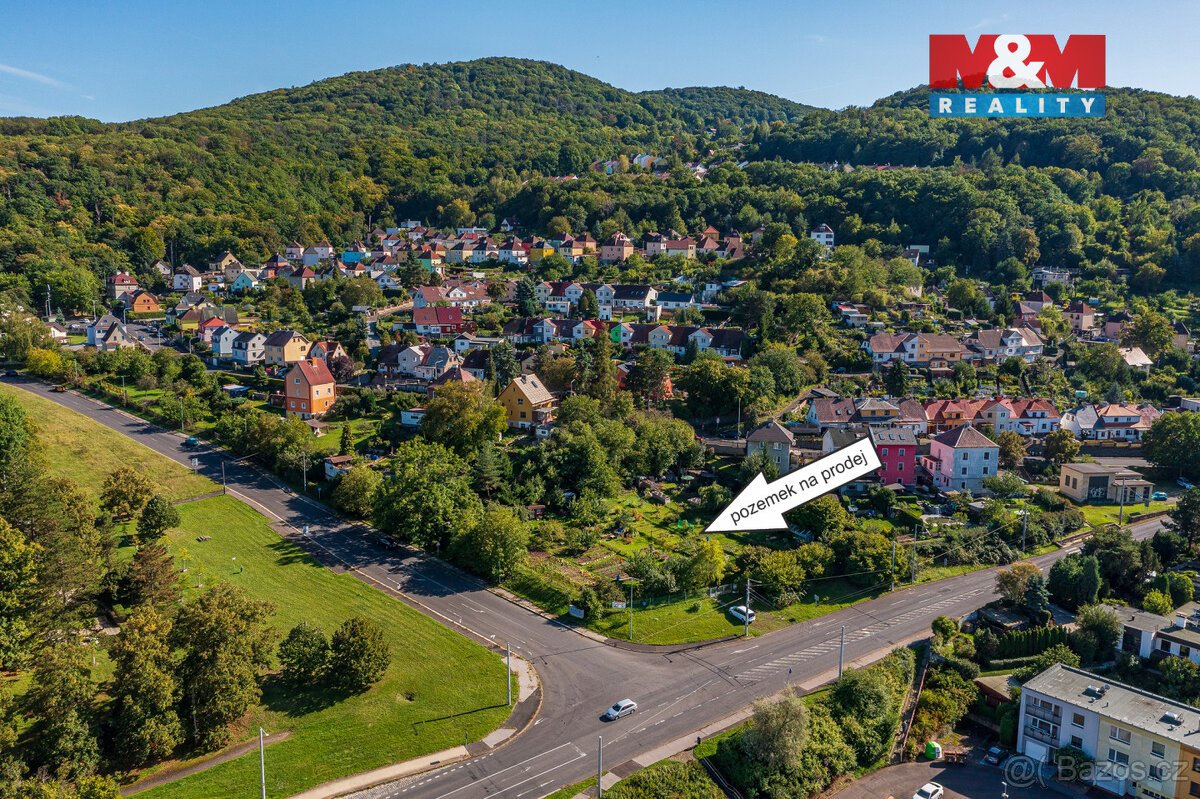 Prodej pozemků k bydlení, 2619 m², Ústí nad Labem - Střekov