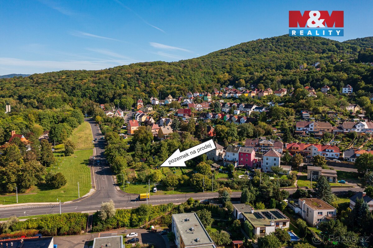 Prodej pozemků k bydlení, 2619 m², Ústí nad Labem - Střekov