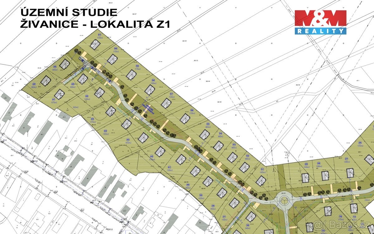 Prodej pozemku k bydlení, 8930 m², Nerad - Živanice
