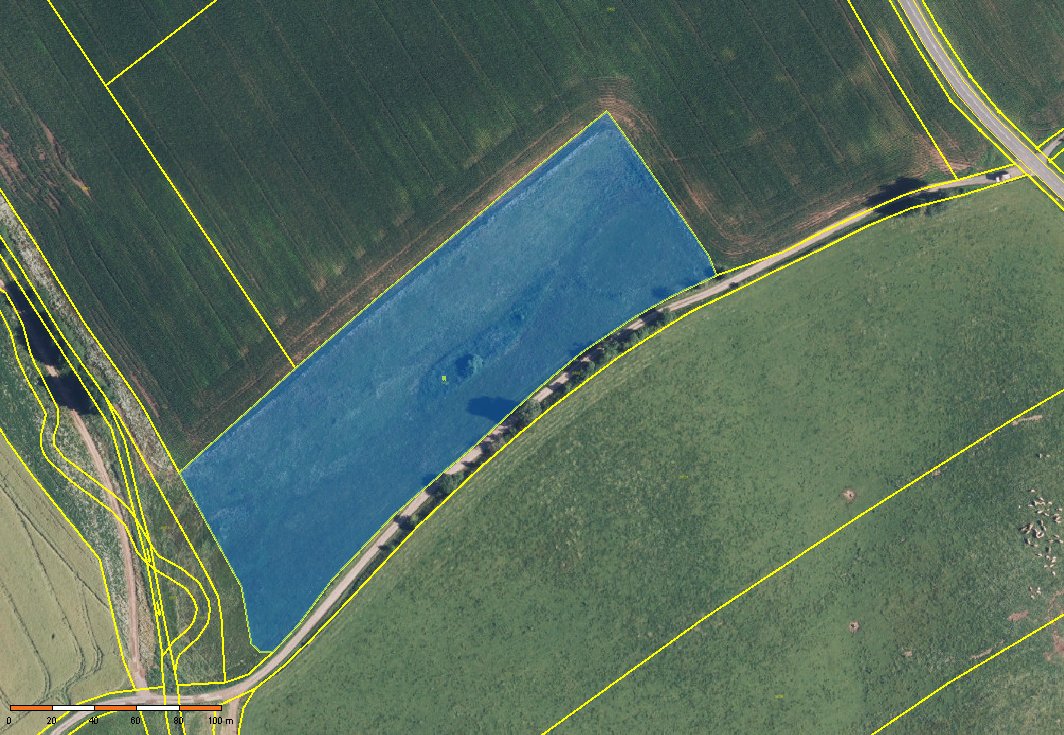 Ostrov, zemědělská půda, 23 001 m2