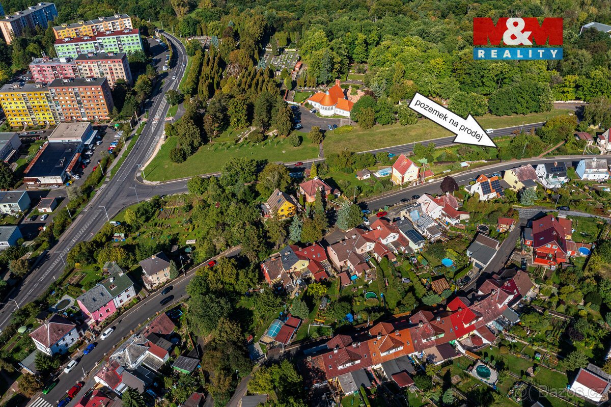 Prodej pozemků k bydlení, 1940 m², Ústí nad Labem - Střekov
