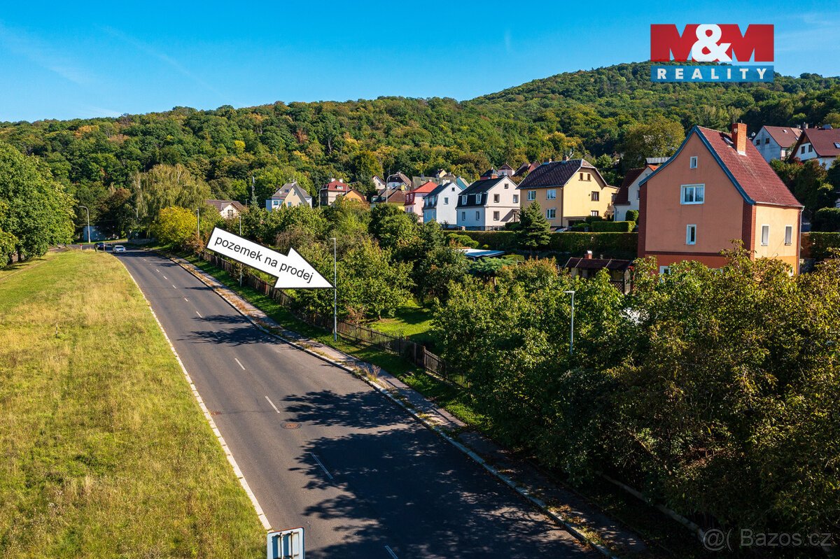 Prodej pozemků k bydlení, 1940 m², Ústí nad Labem - Střekov