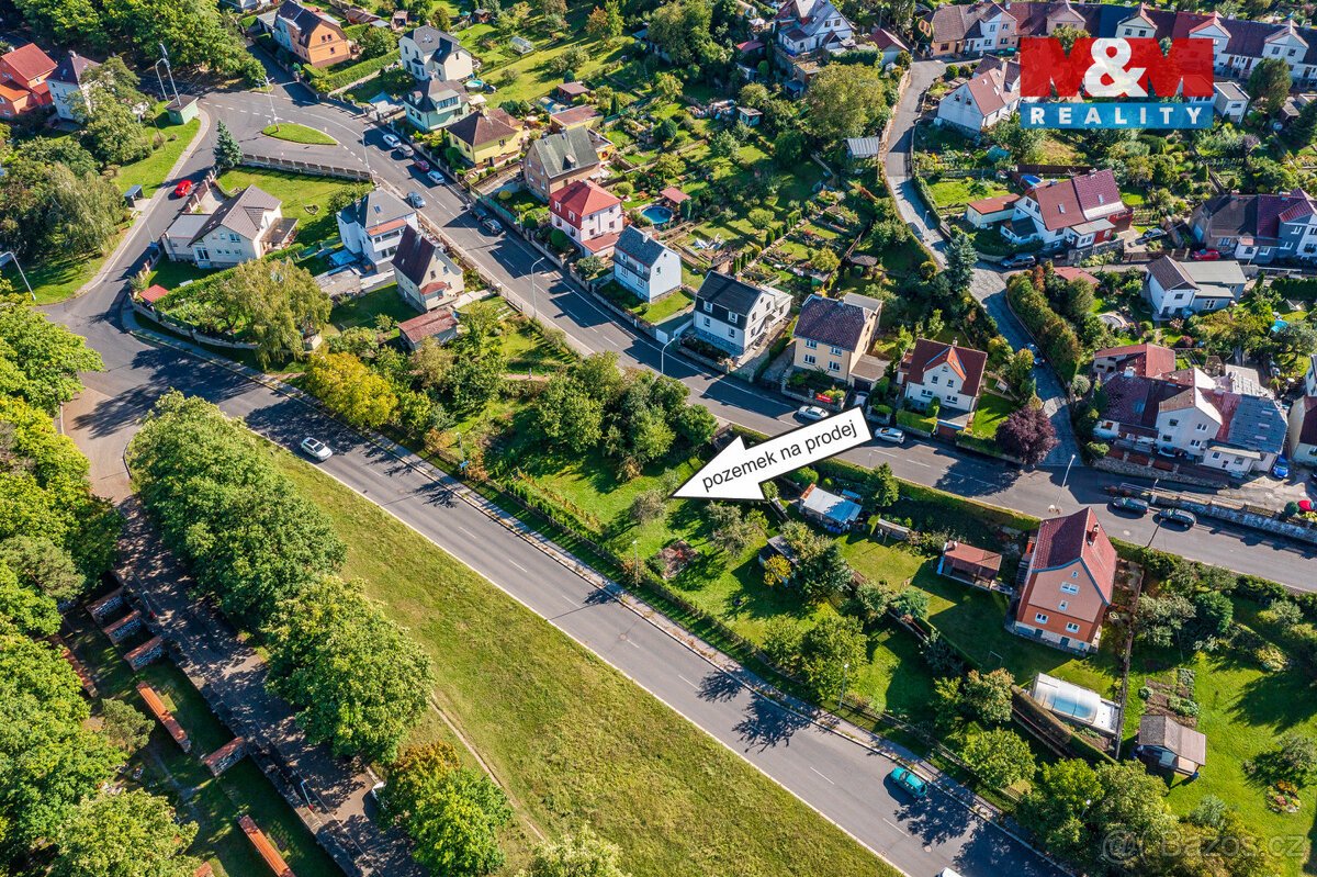 Prodej pozemků k bydlení, 1940 m², Ústí nad Labem - Střekov