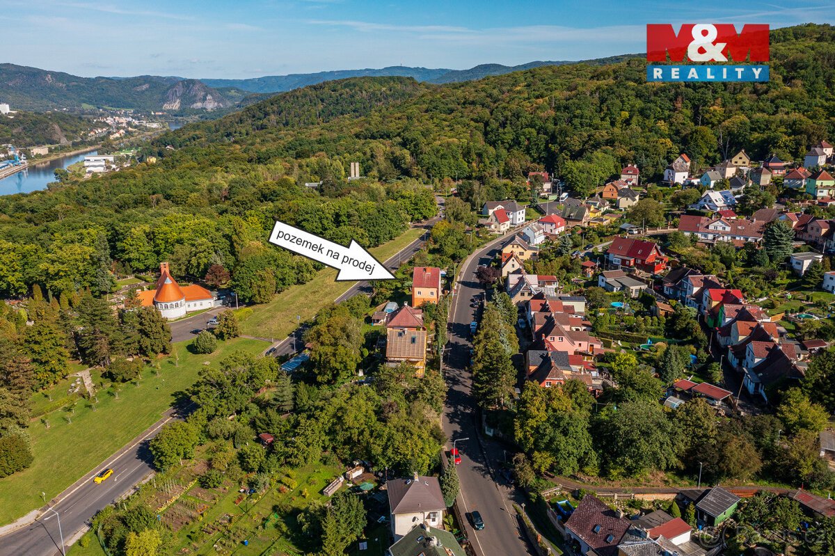 Prodej pozemků k bydlení, 1940 m², Ústí nad Labem - Střekov