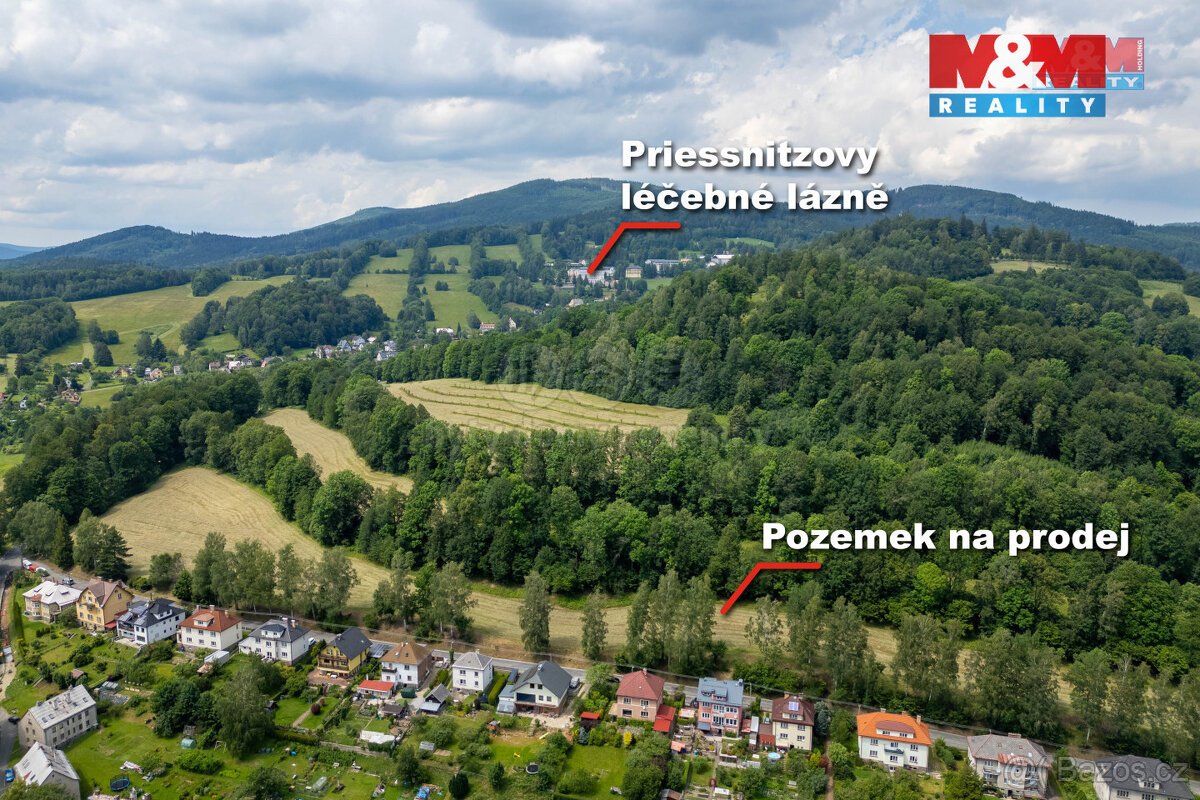 Prodej pozemku k bydlení, 4992 m2, Jeseník, ul. Thámova
