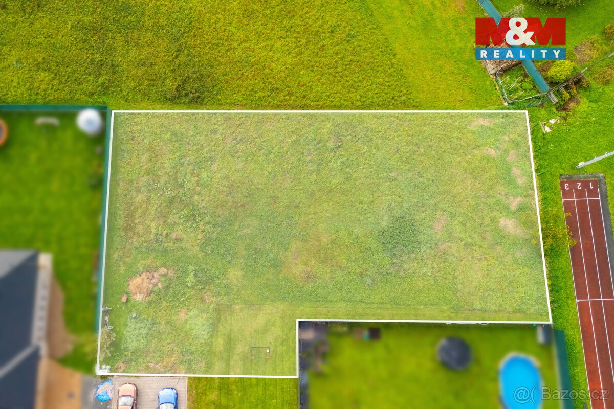 Prodej pozemku k bydlení, 1080 m², Osek