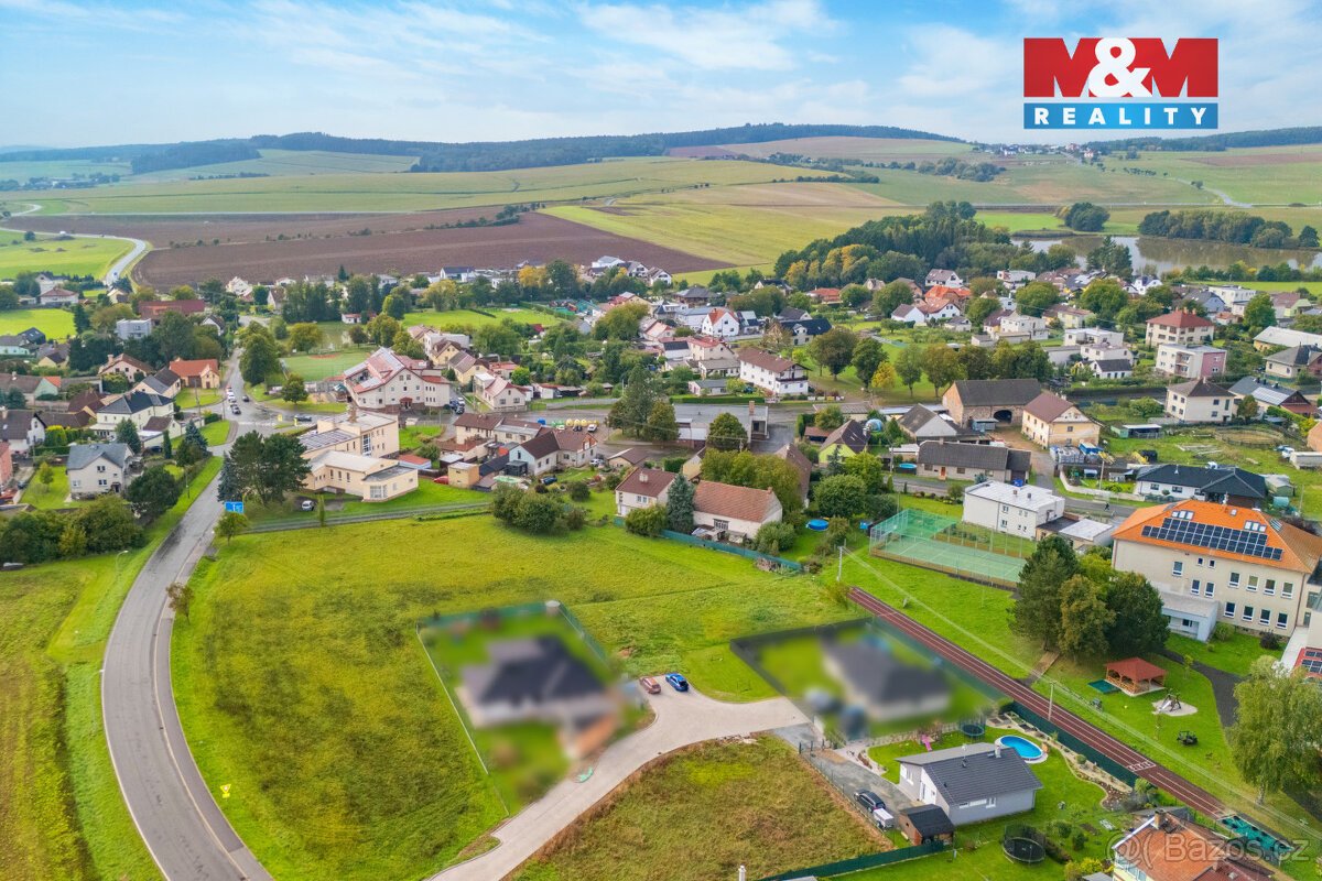 Prodej pozemku k bydlení, 1080 m², Osek