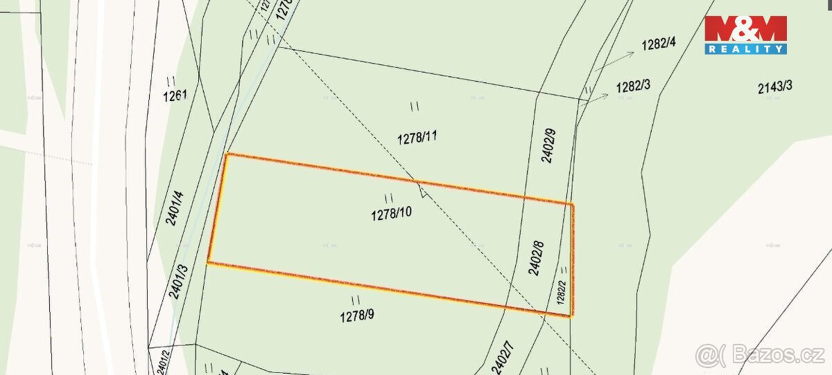 Prodej rekreačního pozemku, 1118 m², Votice