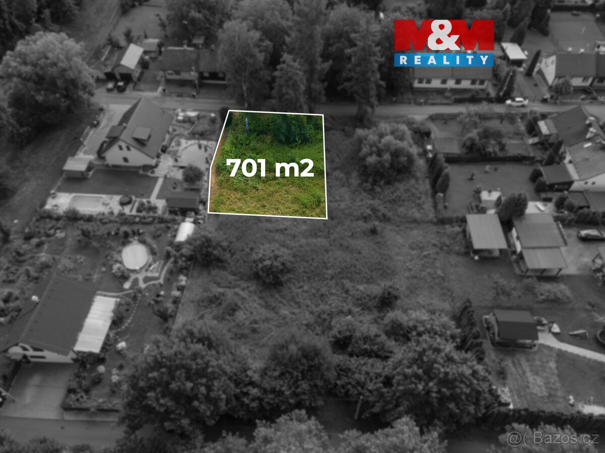 Prodej pozemku k bydlení, 701 m², Horní Suchá