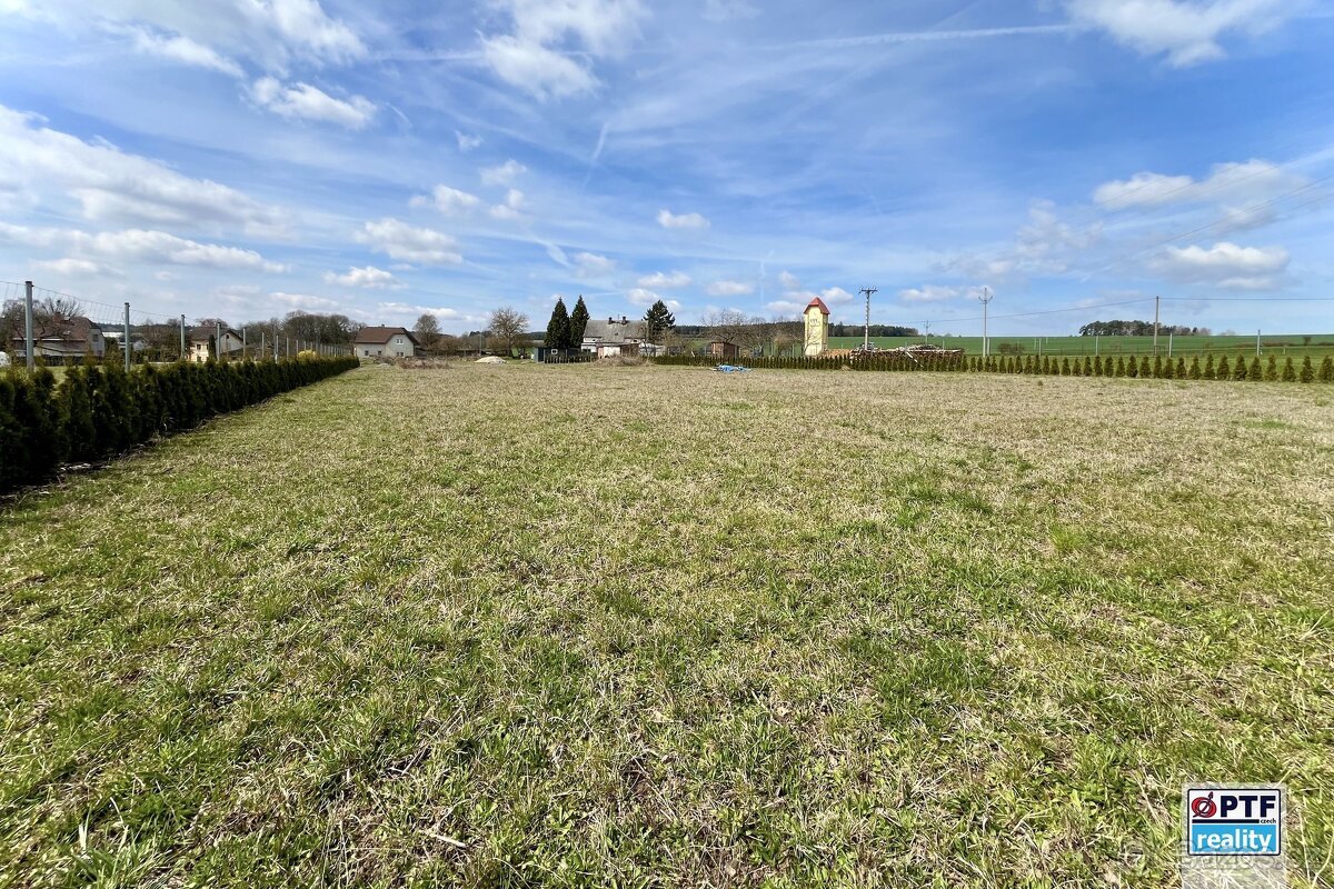 Prodej velkého stavebního pozemku (4014 m²), Horní Kozolupy