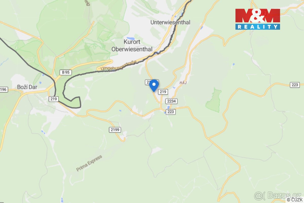Prodej pozemku, 1666 m², Loučná pod Klínovcem