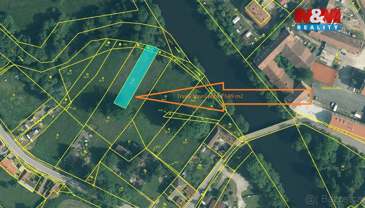 Prodej lesa, 20 128 m², Střelské Hoštice