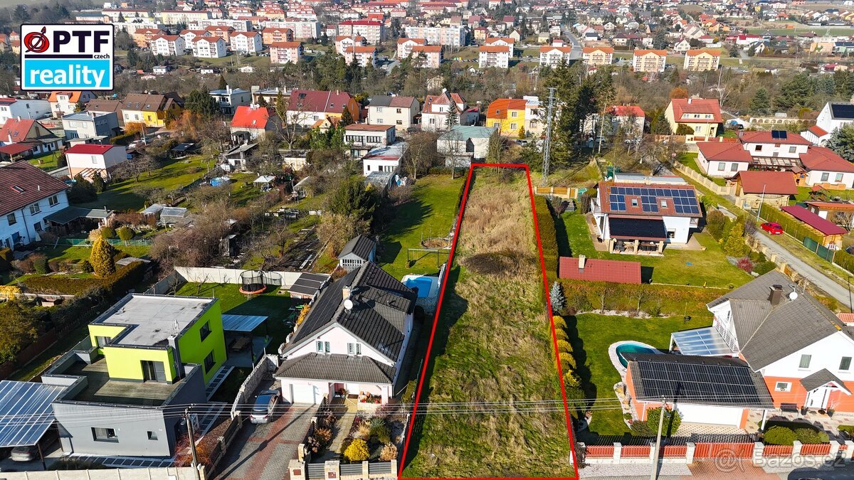 Prodej stavebního pozemku 1088 m² v obci Vejprnice