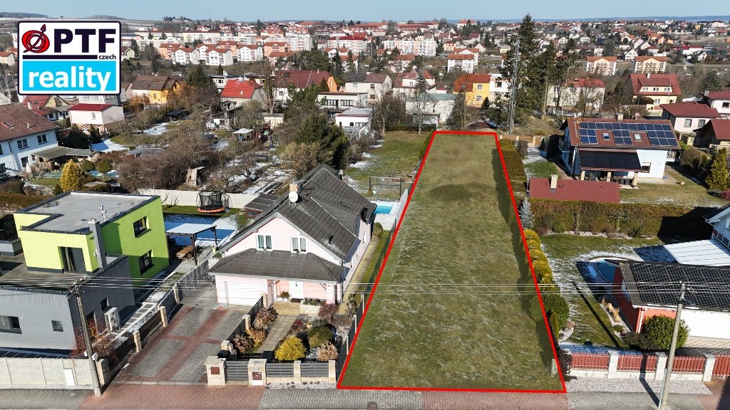 Prodej stavebního pozemku 1088 m² v obci Vejprnice