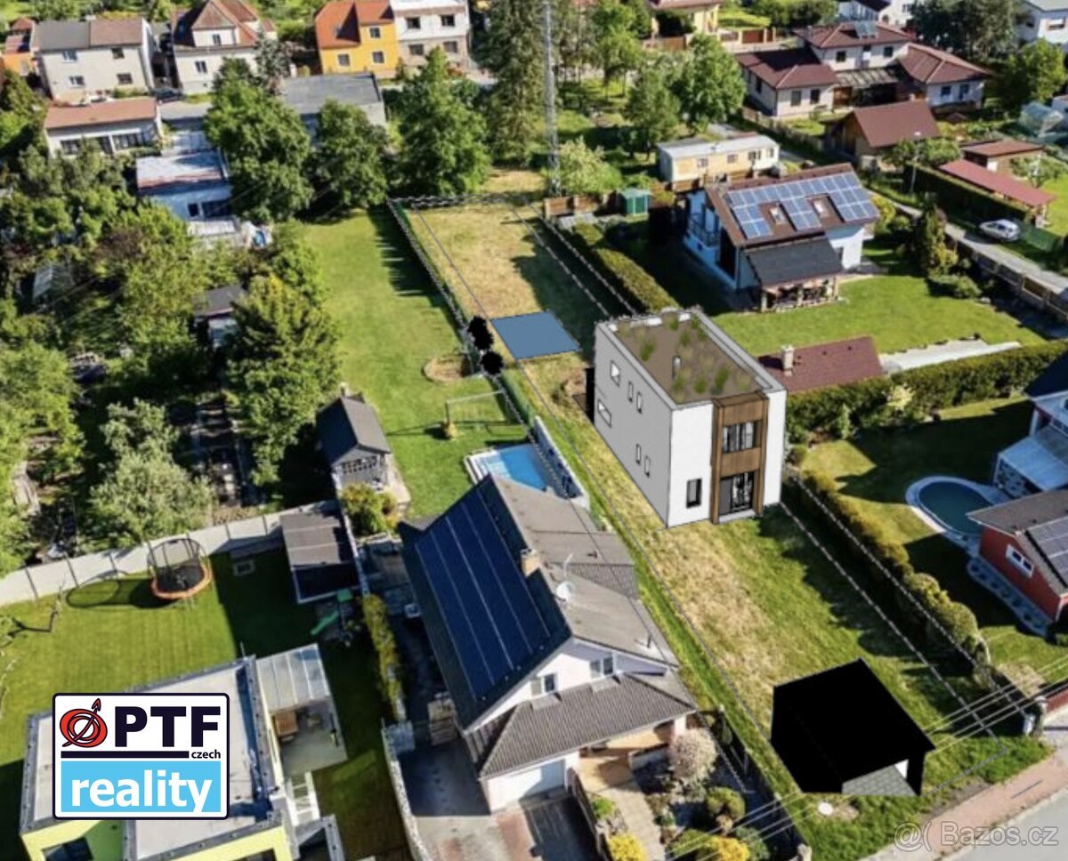Prodej stavebního pozemku 1088 m² v obci Vejprnice