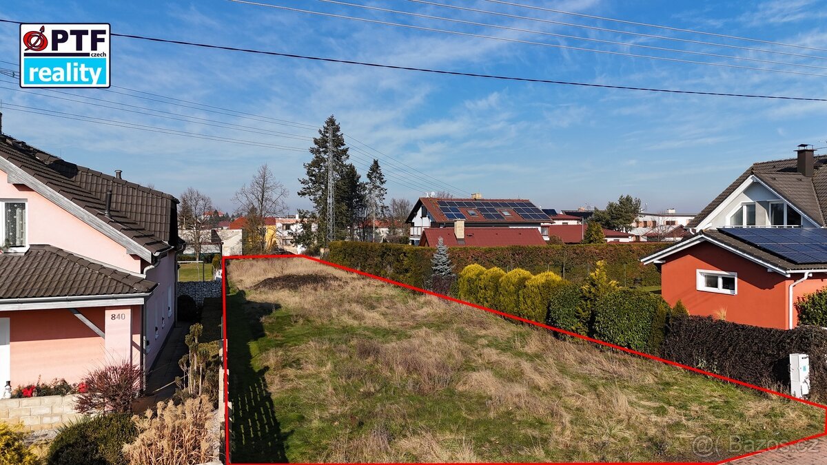 Prodej stavebního pozemku 1088 m² v obci Vejprnice