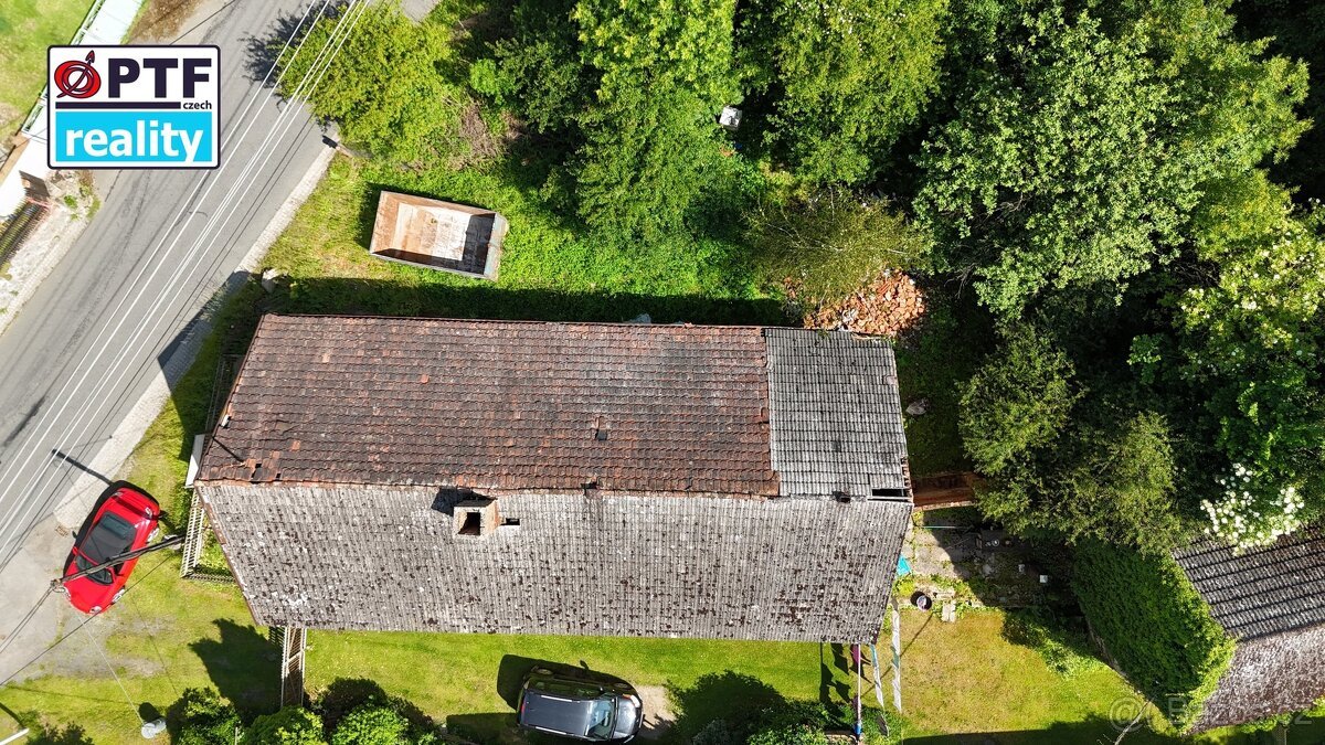 Pozemek se stavbou k rekonstrukci, 955 m² – Všepadly u Domaž