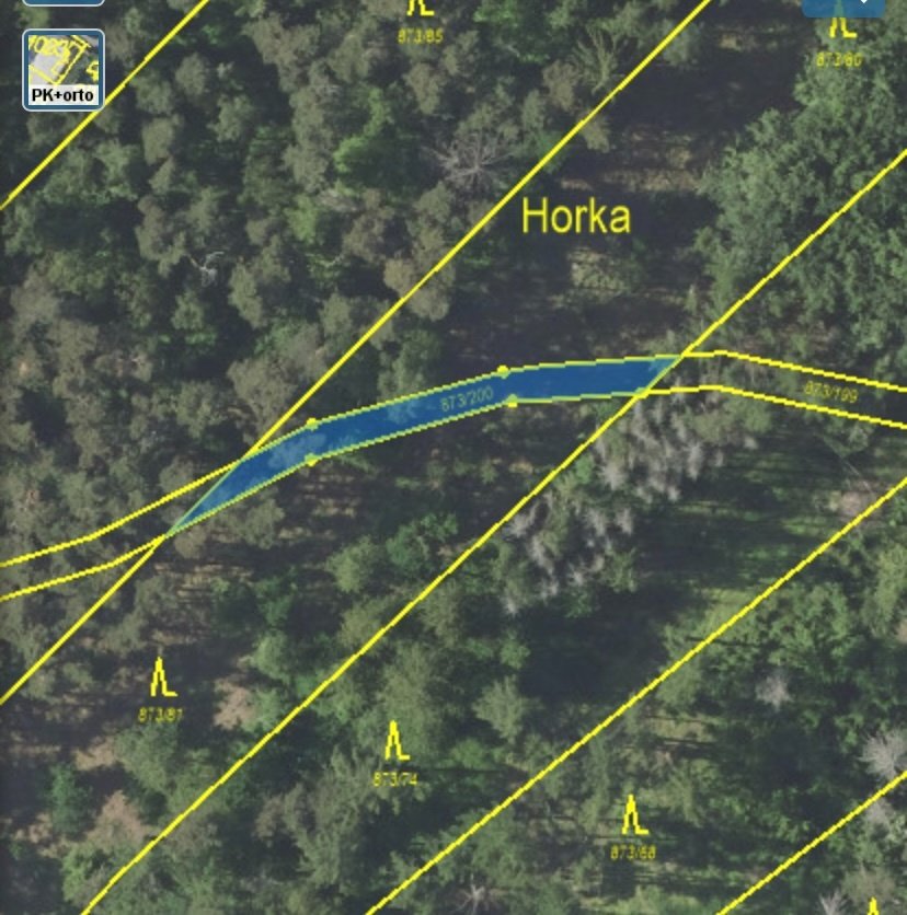 Lesní pozemky Kladruby u Vlašimi