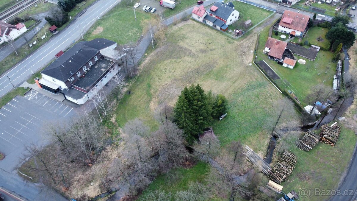 Prodej stavebního pozemku 4.101m2 v obci Borová u Poličky