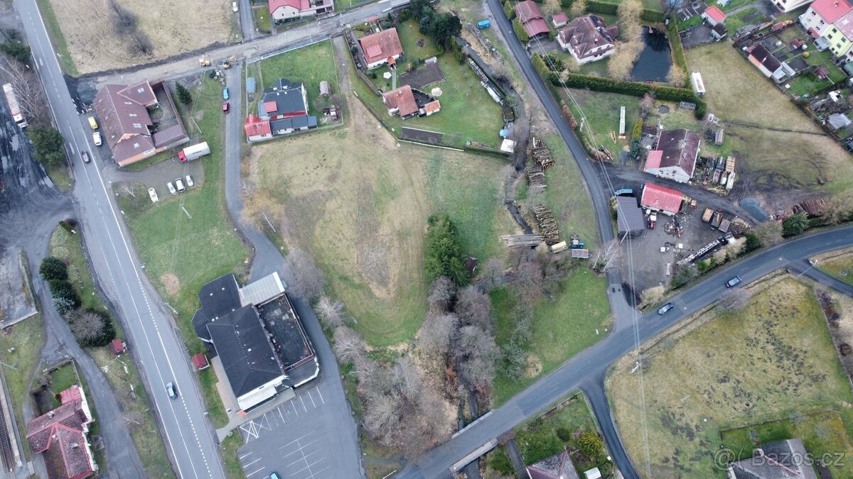 Prodej stavebního pozemku 4.101m2 v obci Borová u Poličky