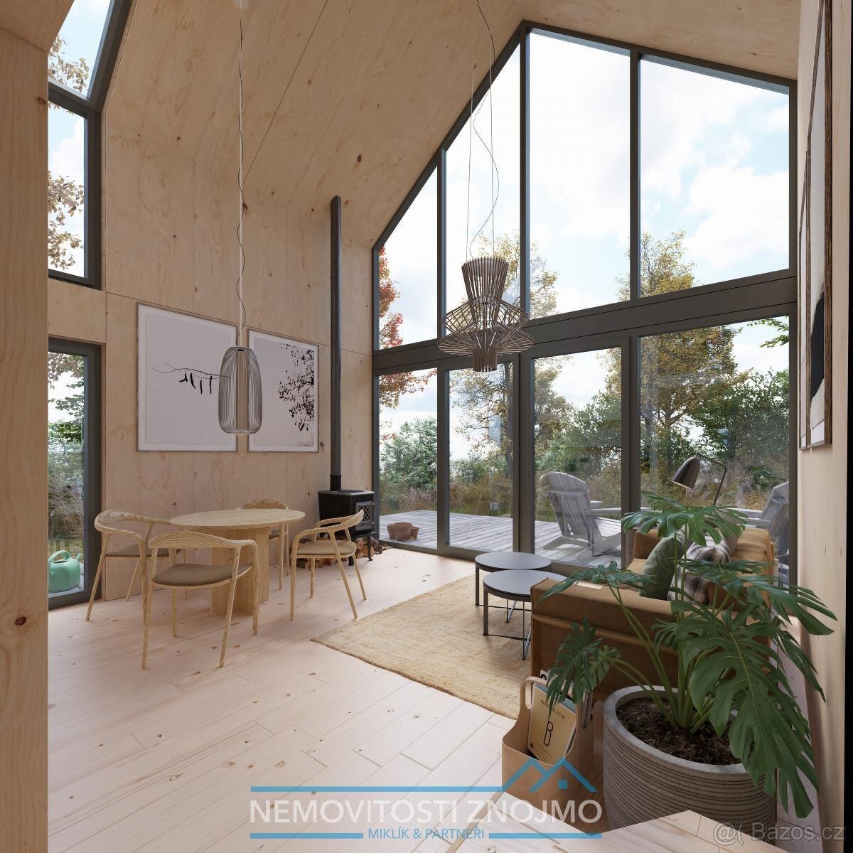 Prodej stavebního pozemku, 1000m2, v rekreační oblasti, Vran