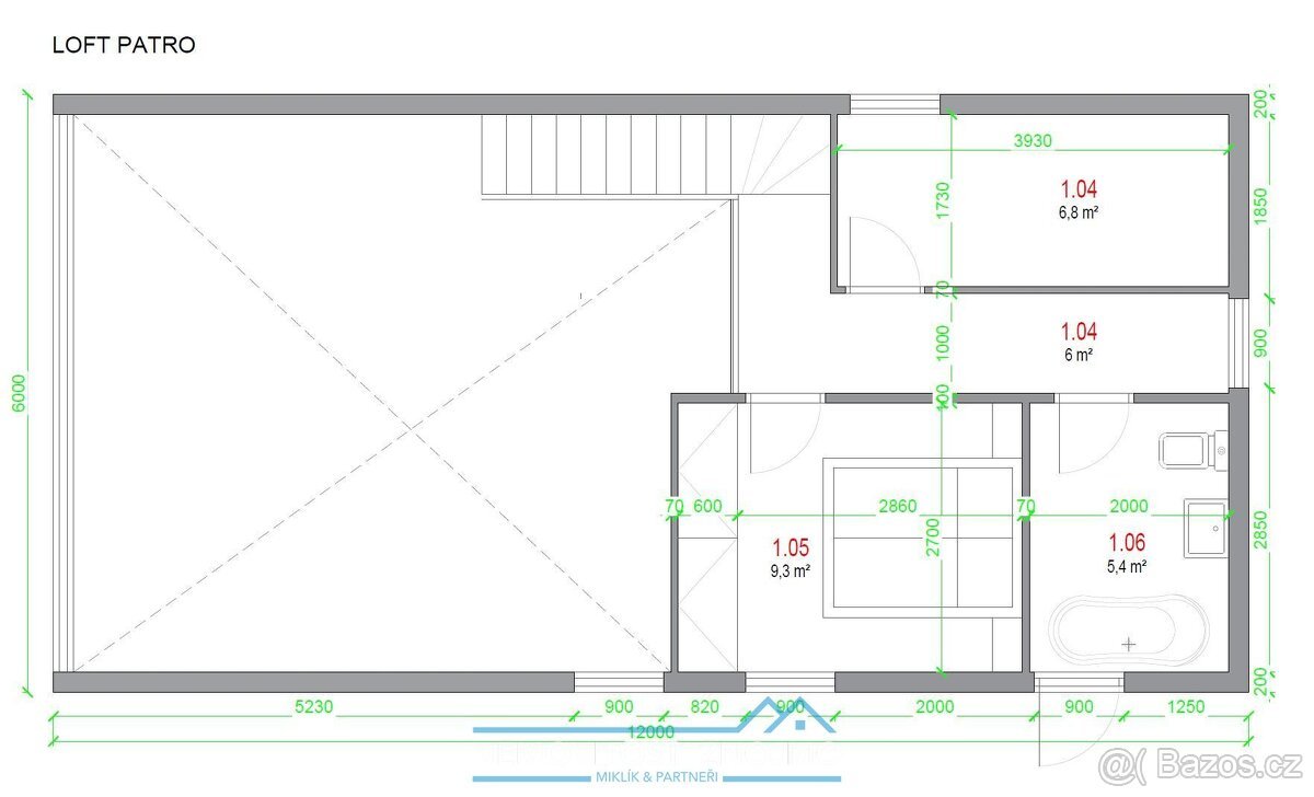 Prodej stavebního pozemku, 1000m2, v rekreační oblasti, Vran