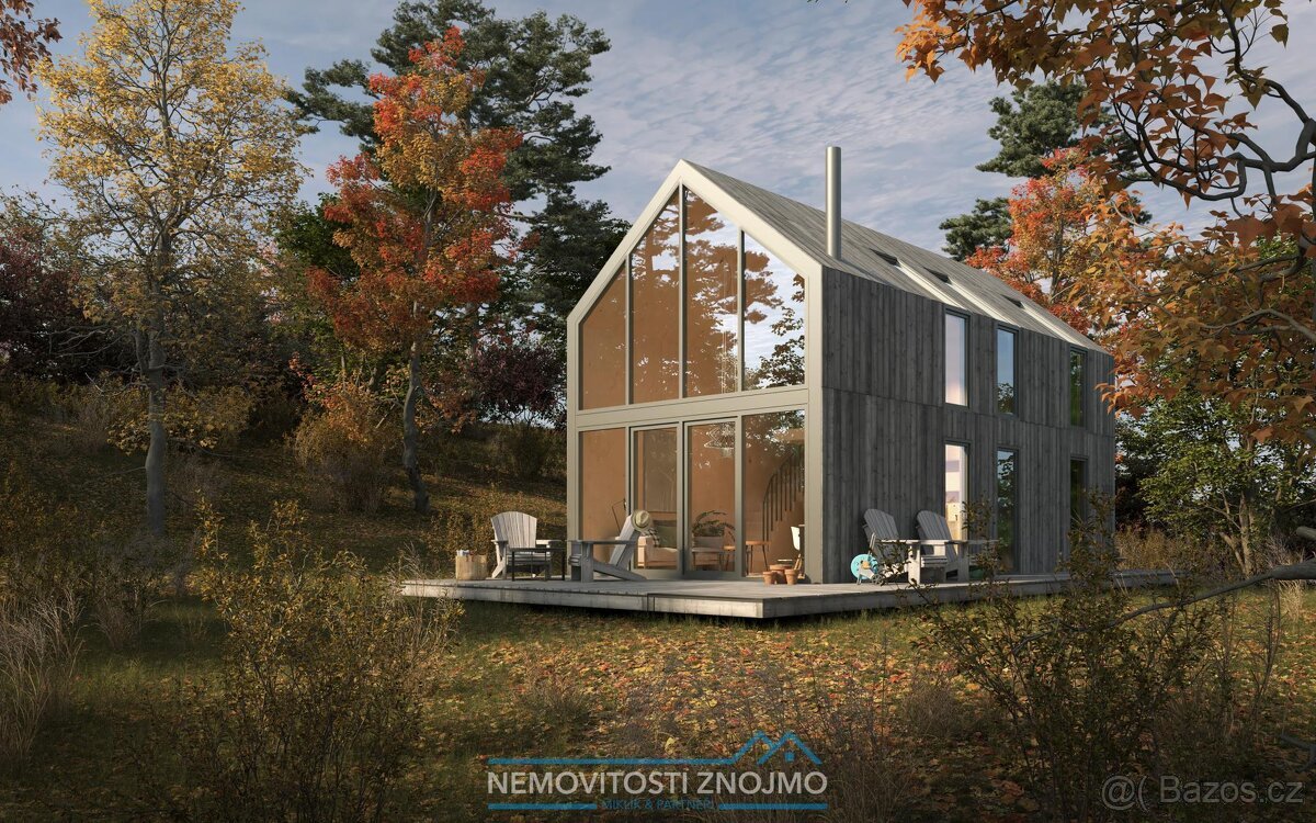 Prodej stavebního pozemku, 1000m2, v rekreační oblasti, Vran