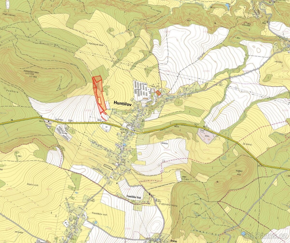 Louka, prodej, Huntířov, Děčín