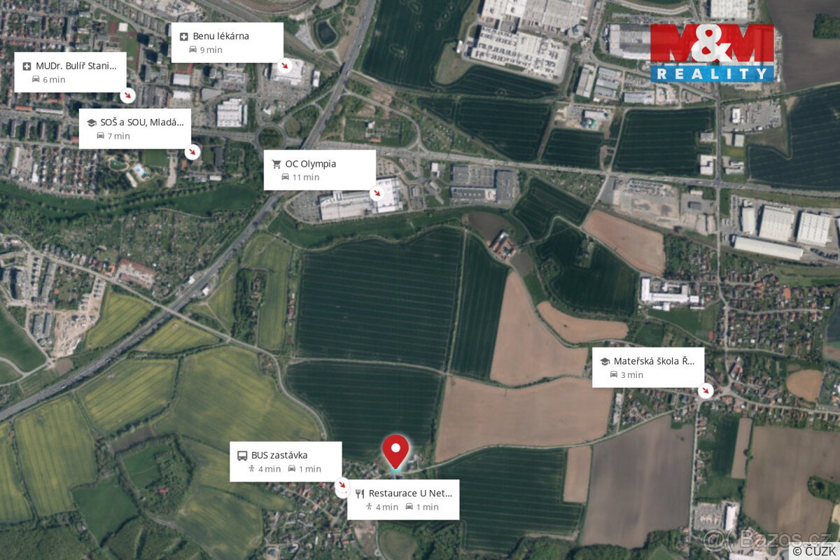 Prodej pozemku k bydlení, 853 m², Mladá Boleslav