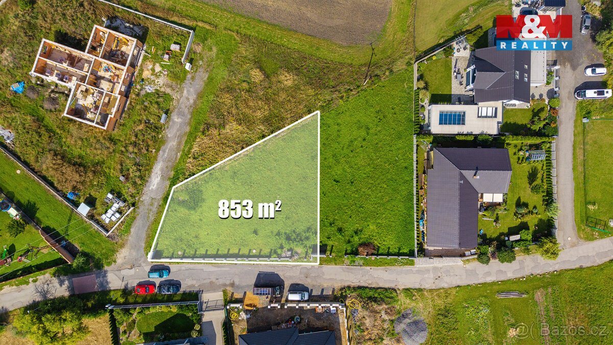 Prodej pozemku k bydlení, 853 m², Mladá Boleslav