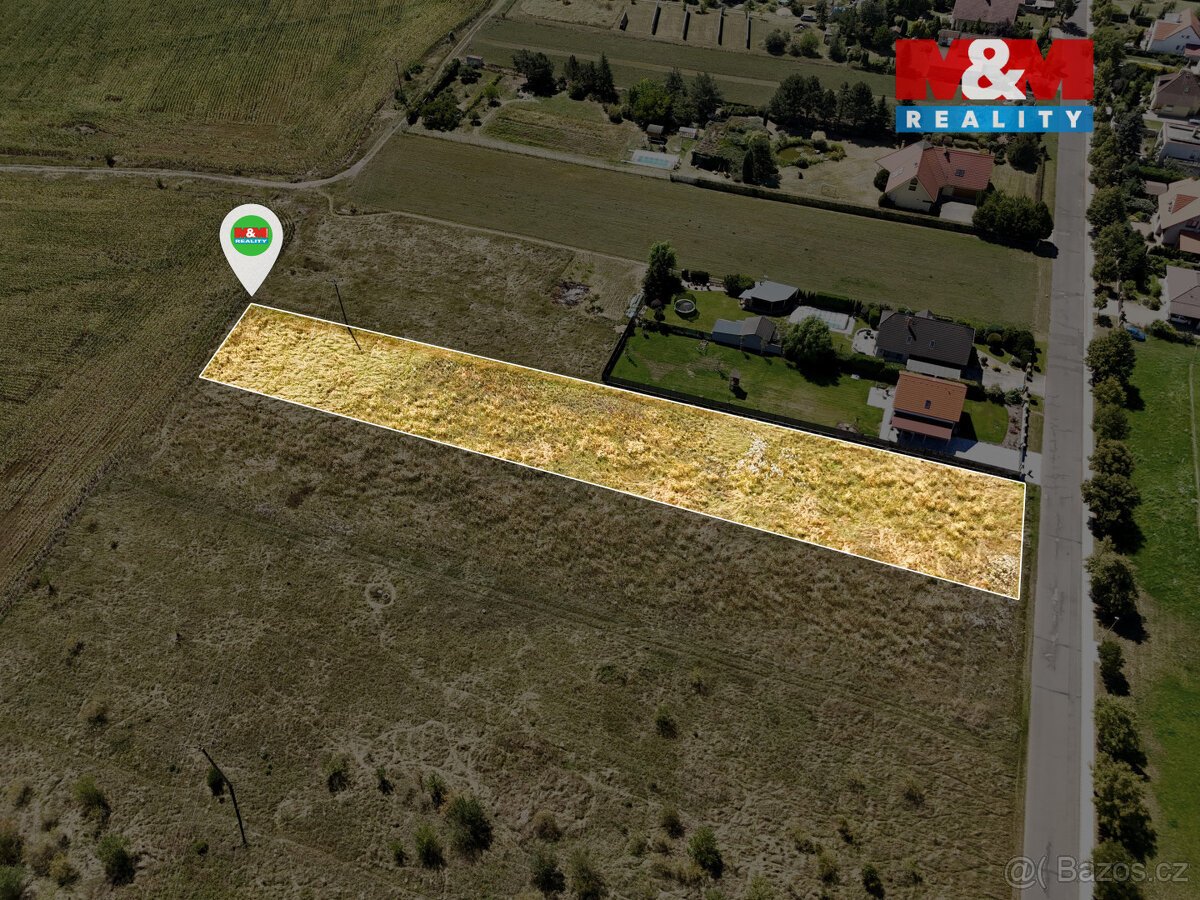 Prodej pozemku k bydlení, 2904 m², Vědomice