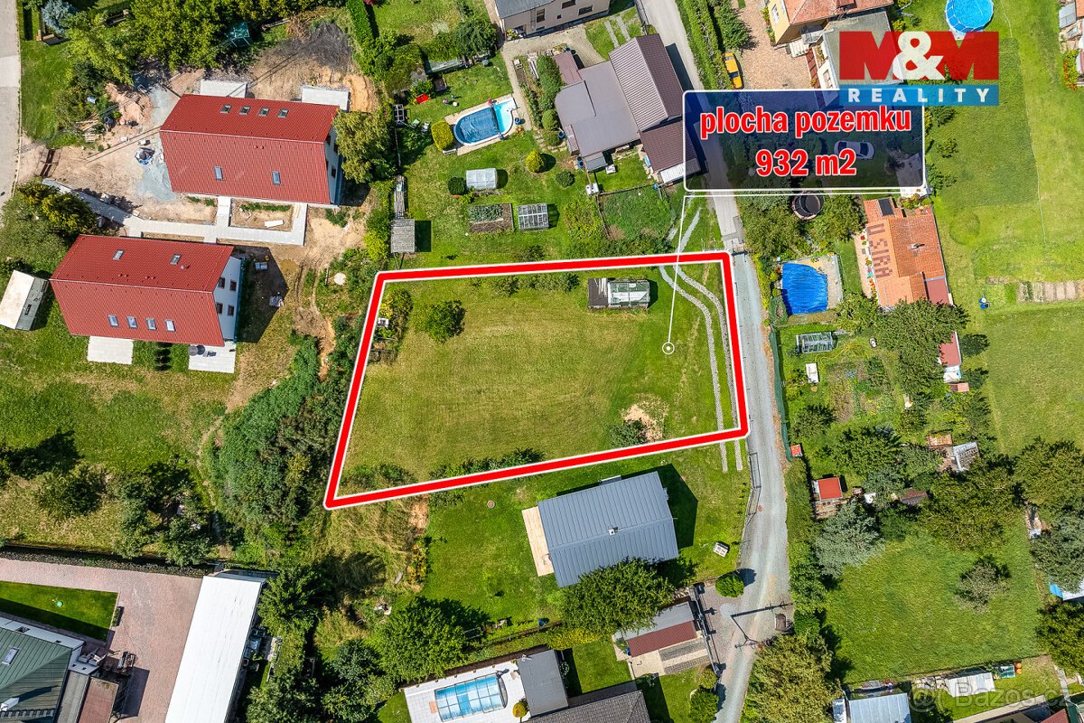 Prodej pozemku k bydlení, 932 m², Jezbořice