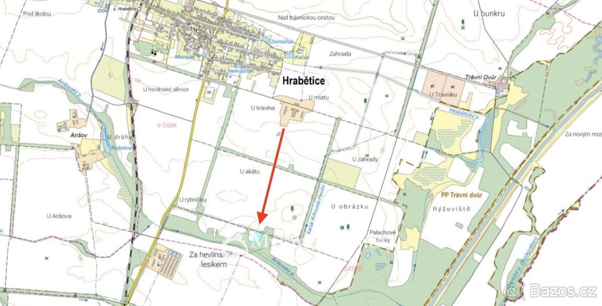Prodej orné půdy, 184.181 m² - Znojmo, ev.č. MZ25003