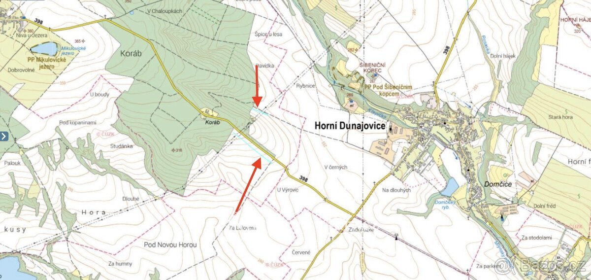 Prodej orné půdy, 184.181 m² - Znojmo, ev.č. MZ25003