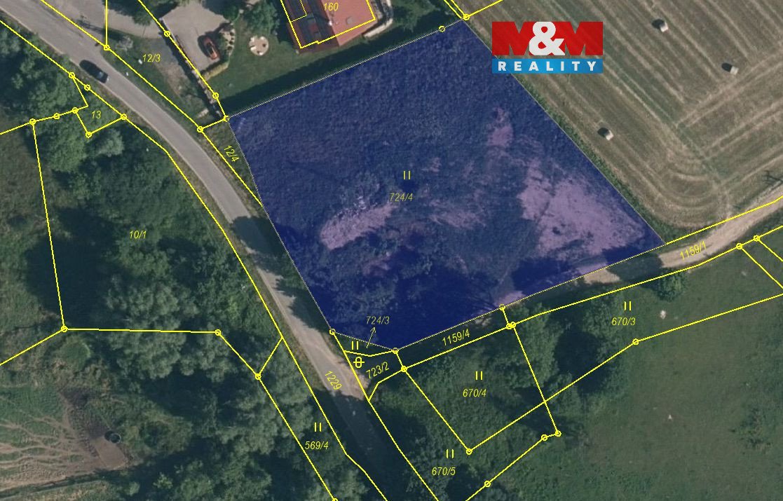 Prodej pozemku k bydlení, 1100 m², Chrastava