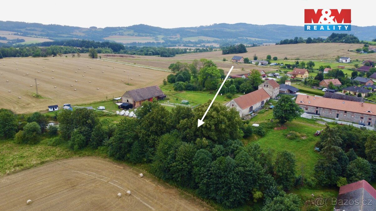Prodej pozemku k bydlení, 1795 m², Bystřice