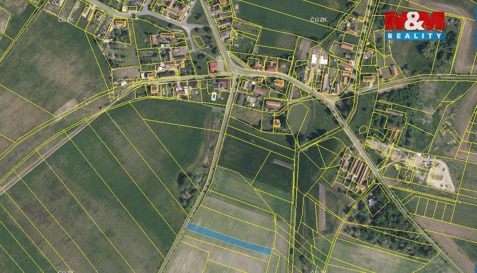 Prodej, pole, 2338 m2, Újezd u Přelouče