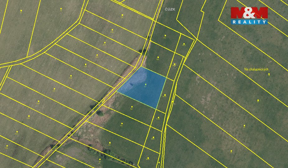 Prodej, louka, 3144 m2, Kladruby nad Labem