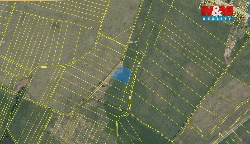 Prodej, louka, 3144 m2, Kladruby nad Labem