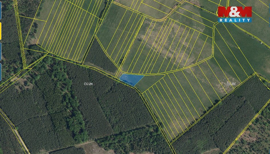 Prodej, louka, 2187 m2, Kladruby nad Labem