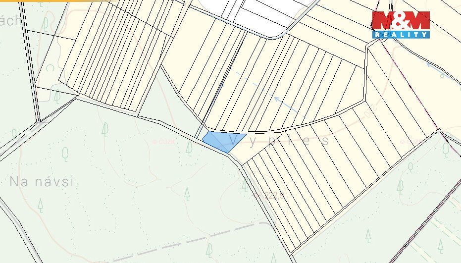 Prodej, louka, 2187 m2, Kladruby nad Labem